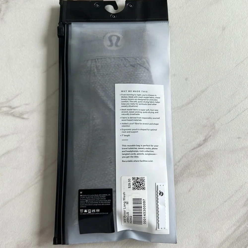 Lululemon always in motion boxer mesh modal in 7” length - Picture 4 of 5